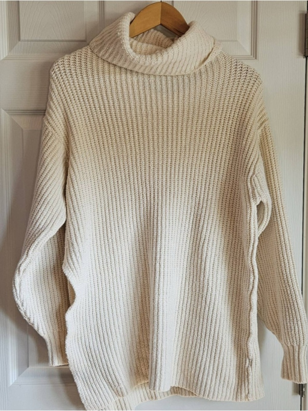 Free People Eleven Turtleneck Sweater with Side Slit
